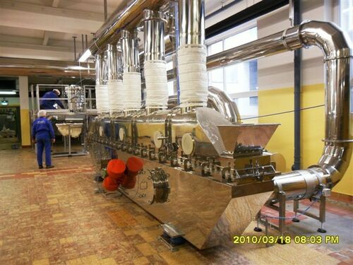 Laatste bedrijfscasus over Application of Vibrating Fluidized Bed Dryer for Continuous Granule Drying in Austria