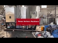 Vacuümvriesdroger van 200 kg, vriesdroger, aardbei-citroenroos-theetabletdroger