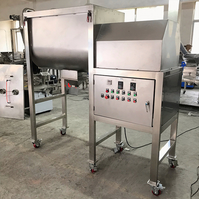van het het kruidkruiden van 5.5kw 500L van het het poederpigment van de het poeder commerciële dubbele peddel horizontale het lintmixer