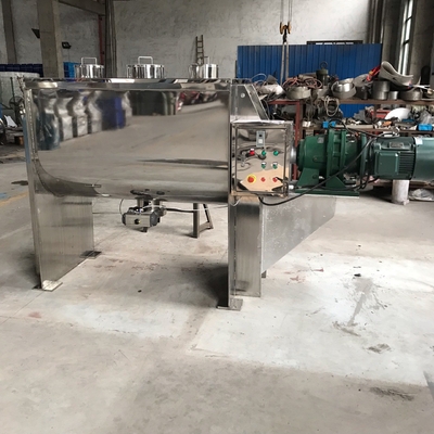 3200kg horizontale Industriële Spiraalvormige het Bladlint van de Mixerschroef het Mengen zich Machine