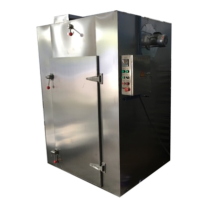 140C zilveren Hete Lucht die Tray Drying Oven 3-5kW/H Elektrisch Tray Dryer doorgeven