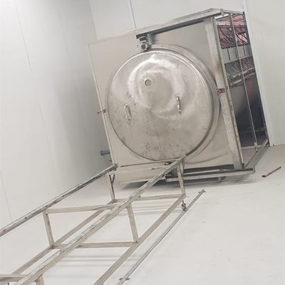 WKS-Microgolf Vacuüm Drogere 9.6kg/H aan 12kg/H-het Dehydratatietoestel van de Voedselverwerking