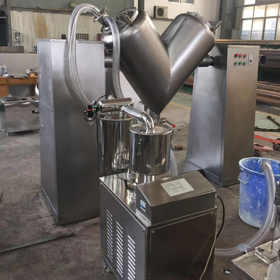 0.75KW aan 11KW V Machine van de het Poedermixer van de Typemixer de Farmaceutische