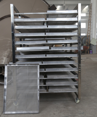 De automatische Hete Bloem van Luchtcirculatietray dryer pumpkin seed hemp