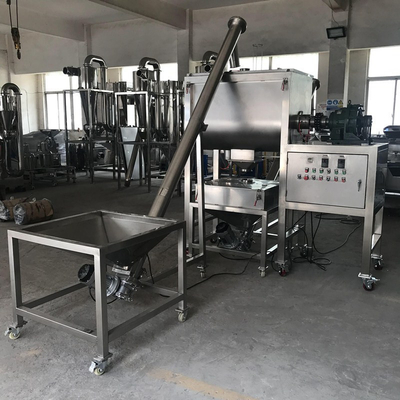 2000L de farmaceutische Chemische van de het Lintmixer van de Poeder Dubbele Schroef Mengeling van het het Voer Detergent Kruid