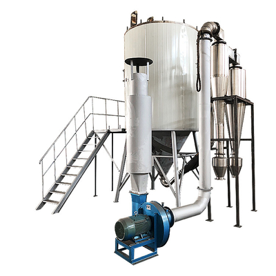 25kg/H eiwit de Nevel van het de Drogerroestvrije staal van de Oplossings Centrifugaalnevel het Drogen Materiaal