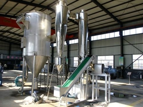25-60kg/H Schroef die van de roestvrij staal de Roterende Plotselinge Droger Industriële Drogende Machine voeden