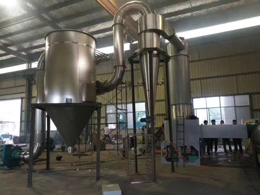 25-60kg/H Schroef die van de roestvrij staal de Roterende Plotselinge Droger Industriële Drogende Machine voeden
