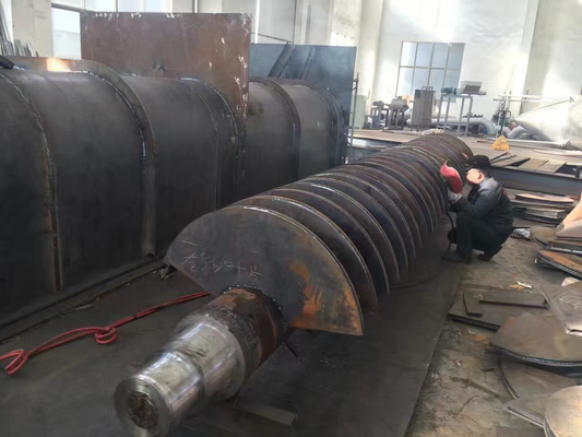 10rpm aan Holle de Peddel Drogere Energie van 25rpm 4KW - de Drogende Machine van de besparingsmodder