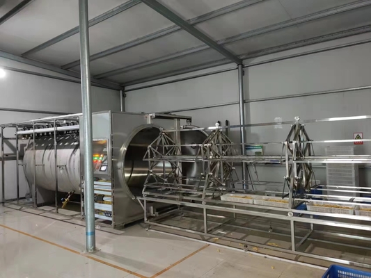 380V PLC HMI Drogende Machine van de Microgolf de Vacuüm Drogere 48KW Lage Temperatuur