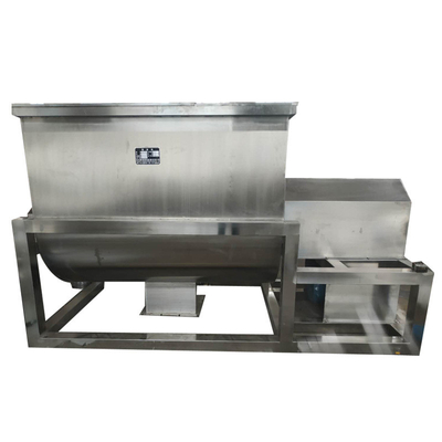 3200kg horizontale Industriële Spiraalvormige het Bladlint van de Mixerschroef het Mengen zich Machine