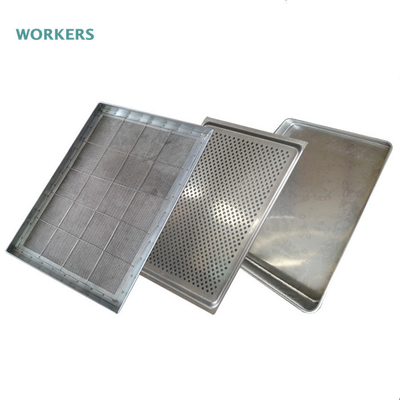 Ce-Roestvrij staal Hete Lucht Oven Dryer 6KW aan 9KW Chinees Herb Food Tray Dryer