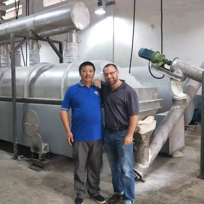 Het anorganische Trillende Materiaal van het het Bed Drogere Vloeibare Bed van de Zoetmiddel Zoute Drogende Machine