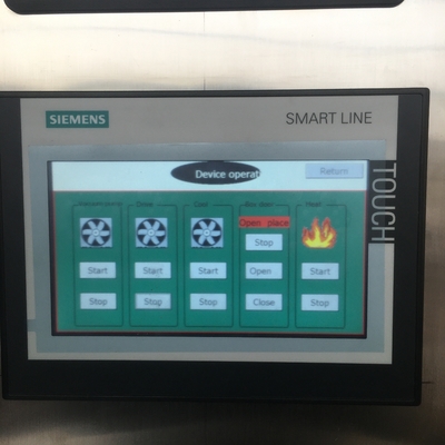 Commerciële de Bloem Drogere Biomassa Bud Microwave Vacuum Drying Oven van de Lage Temperatuurhennep