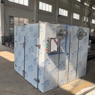 Ce-Roestvrij staal Hete Lucht Oven Dryer 6KW aan 9KW Chinees Herb Food Tray Dryer