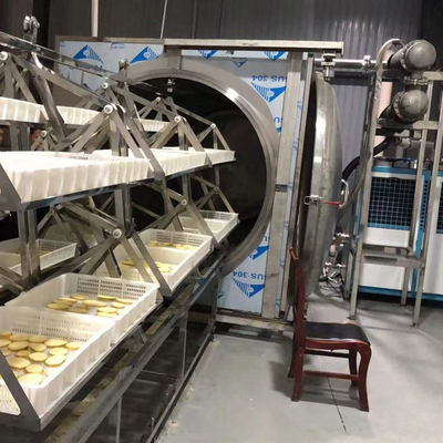 38.4-48kg/H microgolf Vacuümdehydratatietoestel 304 de Droogoven van het Roestvrij staalfruit