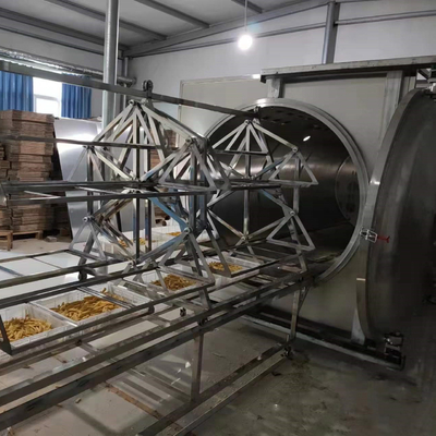 2450MHz tropische Fruitmicrogolf Vacuüm Droger Industrieel Tray Drying Oven