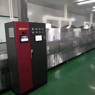 van de het Poedermicrogolf van 48-60kg/H Kava de Tunnel Oven Industrial Drying Machine