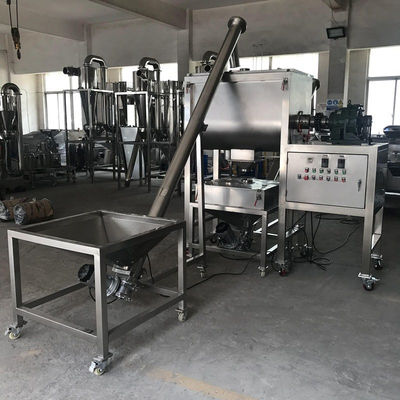 2000L de farmaceutische Chemische van de het Lintmixer van de Poeder Dubbele Schroef Mengeling van het het Voer Detergent Kruid