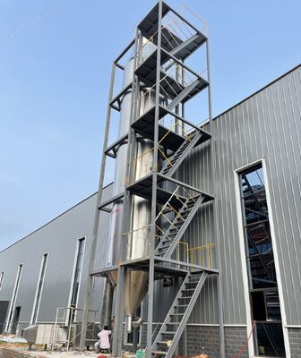 Industriële energiebesparende drukverstuivingssproeidroger voor de productie van sferische korrels