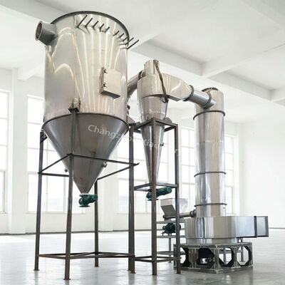 XSG-serie Roterende flitsdroger Machine Hoog rendement Verticaal fluïdiseren droogapparatuur