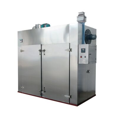 Multilayer Tray High Capacity Hot Air Oven Dryer voor bulkmaterialen