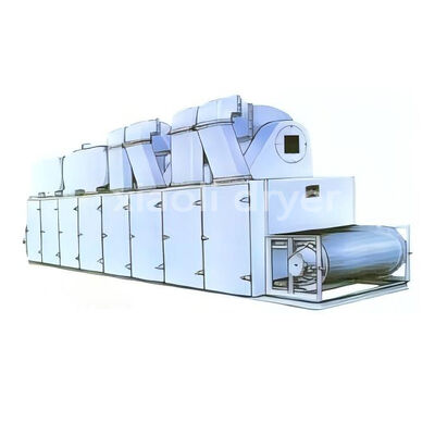 DW-serie Eénlaag Continuous Mesh Belt Dryer Industriële droogmachine voor voedsel uitdroging