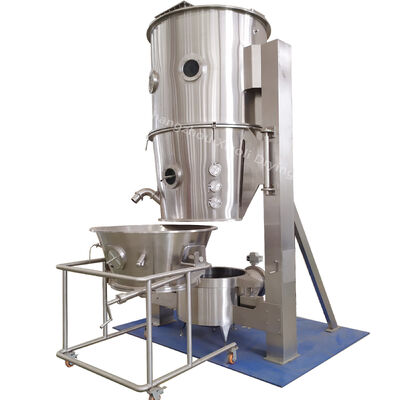 FG-120 verticale vloeistofbeddroger machineapparatuur voor poederkorrelkruiden chemisch drogen