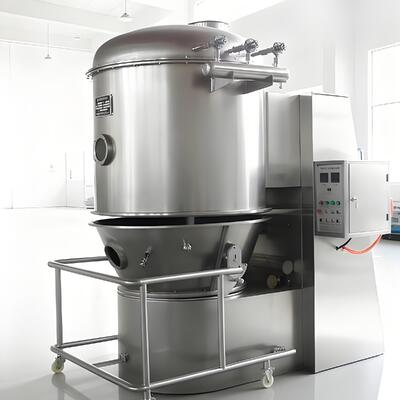 Gfg-200 Nat Gekorreld Deeltjes Farmaceutisch Vloeibaar Bed Droger Hoog Efficiënt Droogmateriaal