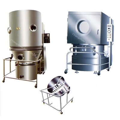 industriële droogmachine wervelbedapparatuur met hoge capaciteit voor organische mestkorrels