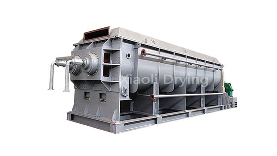 Paddle-droger met groot warmtegeleidingsgebied kan poeders, pasta's of slurry verwerken