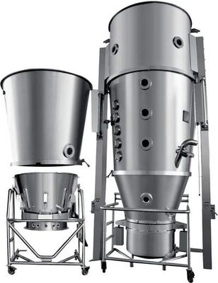 GMP-conforme FL-serie granulatordroger Farmaceutische productieapparatuur 304 roestvrij staal