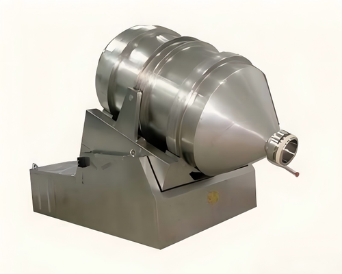 GMP-conforme 2D-mixer met een capaciteit van 5000 liter voor het mengen van verschillende vaste stoffen