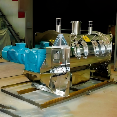 LDH-2 Ploegschaarmixer 30,5kW Industriële Poedermixer 800-1200kg Per Batch