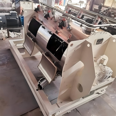 LDH-4 Korrels Ploegschaarmenger 38kW Industriële Poedermenger 1600-2400kg Per Batch