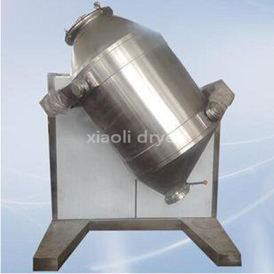 Compacte driedimensionale mixer voor eenvormig mengsel van korrels en efficiënte productie