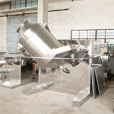 Batch 3D Shaking Mixer voor homogeen mengsel van voedingsmiddelen, geneesmiddelen en fijne chemische poeders