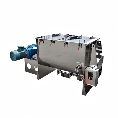 Verwarmingsmiddelpoeder horizontale lintmixer 500L 200-300kg batch blender