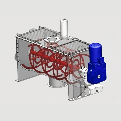 10000L roestvrij staal industriële lint blender machine 4000-6000kg bulk poedermixer