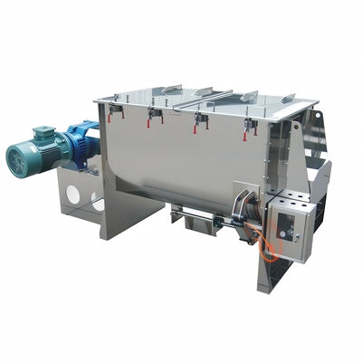 Large Capacity Ribbon Blender Mixer 8000L Stainless Steel 3200-4800kg Powder Machine