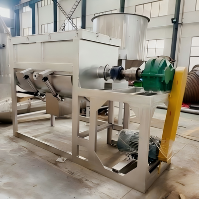 Chemisch Poeder Horizontale Lintmixer 3000L 1200-1800kg Batch Blender Hoge Efficiëntie