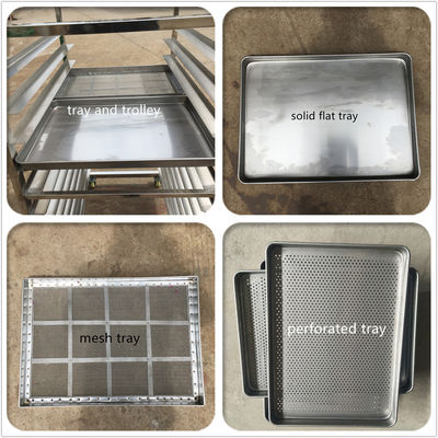 Het elektrische van de Hete Luchtoven dryer SUS304 van de Vlees Schokkerige Biltong Voedsel Herb Fruit Dehydrator