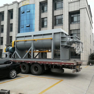 10rpm aan Holle de Peddel Drogere Energie van 25rpm 4KW - de Drogende Machine van de besparingsmodder