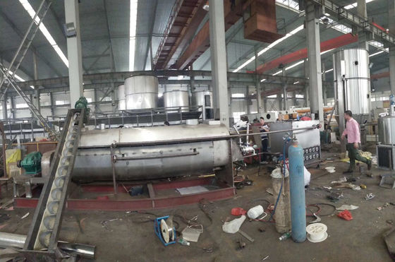 10rpm aan Holle de Peddel Drogere Energie van 25rpm 4KW - de Drogende Machine van de besparingsmodder