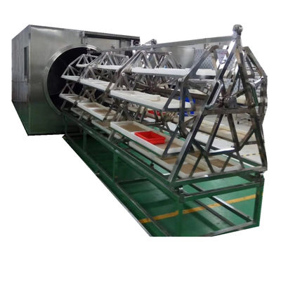 380V PLC HMI Drogende Machine van de Microgolf de Vacuüm Drogere 48KW Lage Temperatuur