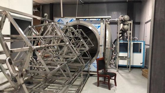 380V PLC HMI Drogende Machine van de Microgolf de Vacuüm Drogere 48KW Lage Temperatuur