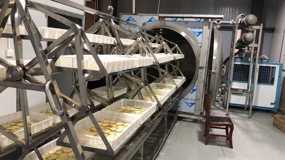 380V PLC HMI Drogende Machine van de Microgolf de Vacuüm Drogere 48KW Lage Temperatuur