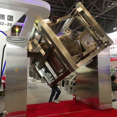 Enige van de de Kegelibc Bak van de Wapenlift Vierkante de Mixer Farmaceutische Industriële Chemische Mixer