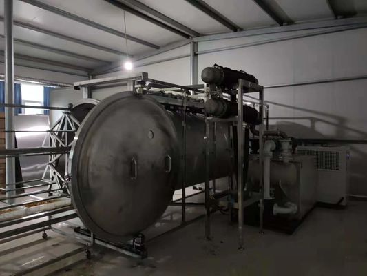 WKS-Microgolf Vacuüm Drogere 9.6kg/H aan 12kg/H-het Dehydratatietoestel van de Voedselverwerking