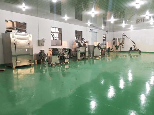 9-15KW de Chemische Machine van het het Fruitdehydratatietoestel van Hete Luchttray dryer 304SS Industriële